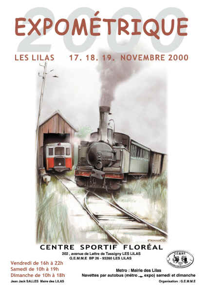 Poster Expometrique 2000 par Franck Destouesse